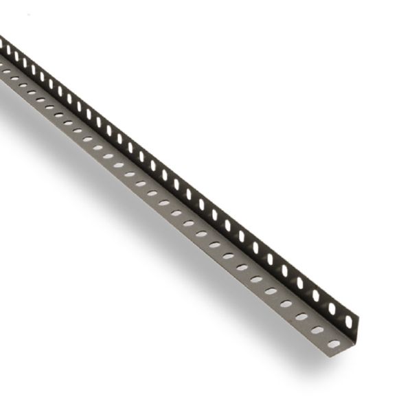 Angular ranurado gris estantería modular