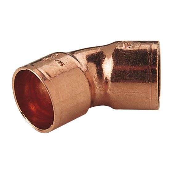 Curva 45º HH cobre para soldar 5041