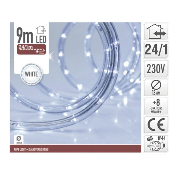 Kit 9 m manguera decorativa microLed par