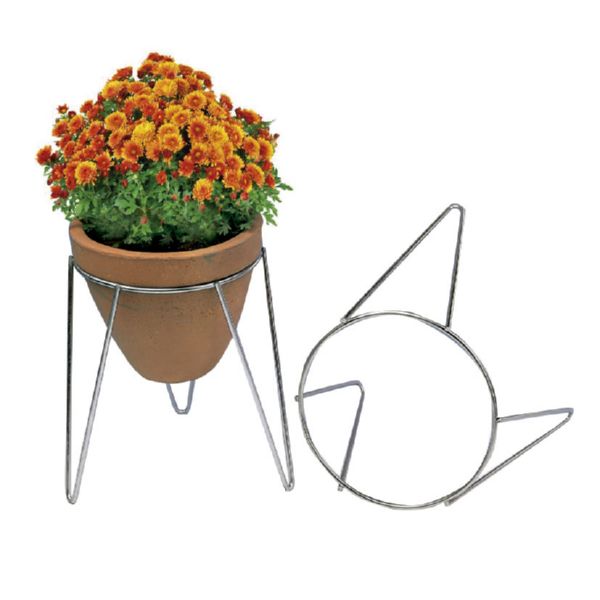 Soporte metálico macetas con pies LISTA