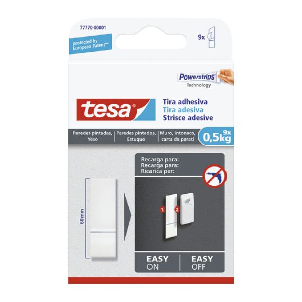 Tiras cuelgacuadros TESA TAPE Smart Moun
