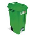 CONTENEDOR C/PEDAL 120 LTS. VERDE TAYG