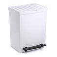 CUBO PEDAL 25 L.BLANCO