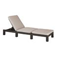 Tumbona Daytona marron